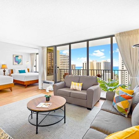 Stunning Ocean View 1Br Condo - Free Parking! Гонолулу Экстерьер фото