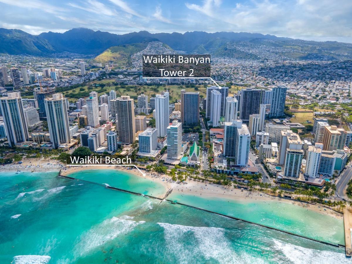 Stunning Ocean View 1Br Condo - Free Parking! Гонолулу Экстерьер фото