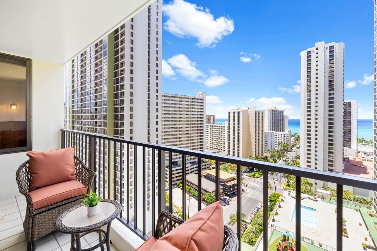 Stunning Ocean View 1Br Condo - Free Parking! Гонолулу Экстерьер фото
