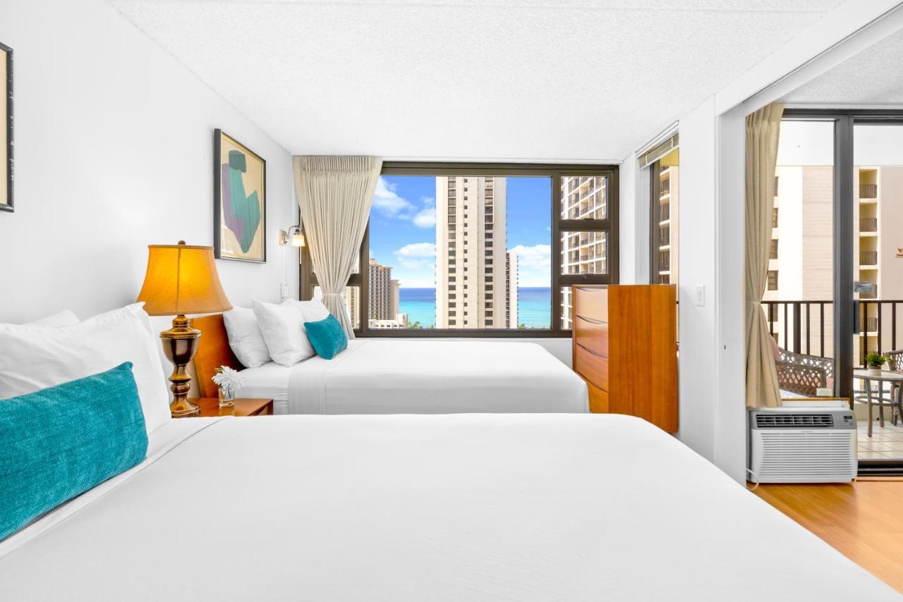 Stunning Ocean View 1Br Condo - Free Parking! Гонолулу Экстерьер фото