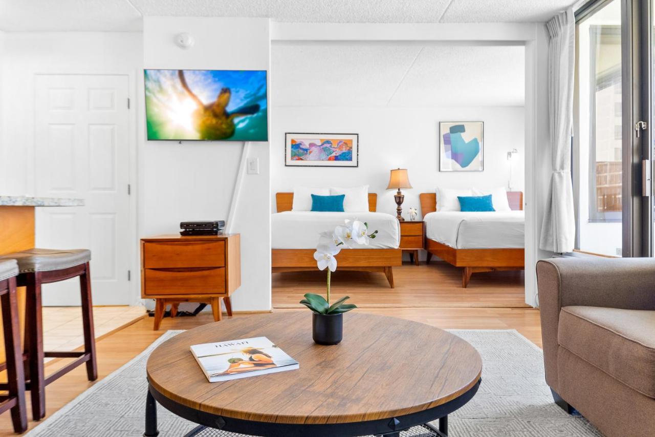 Stunning Ocean View 1Br Condo - Free Parking! Гонолулу Экстерьер фото